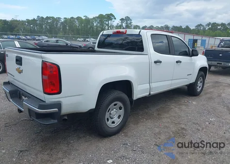 2019 Chevrolet Colorado 2Wd Work Truck z USA, uszkodzony, nr VIN 1GCGSBEN2K1124325